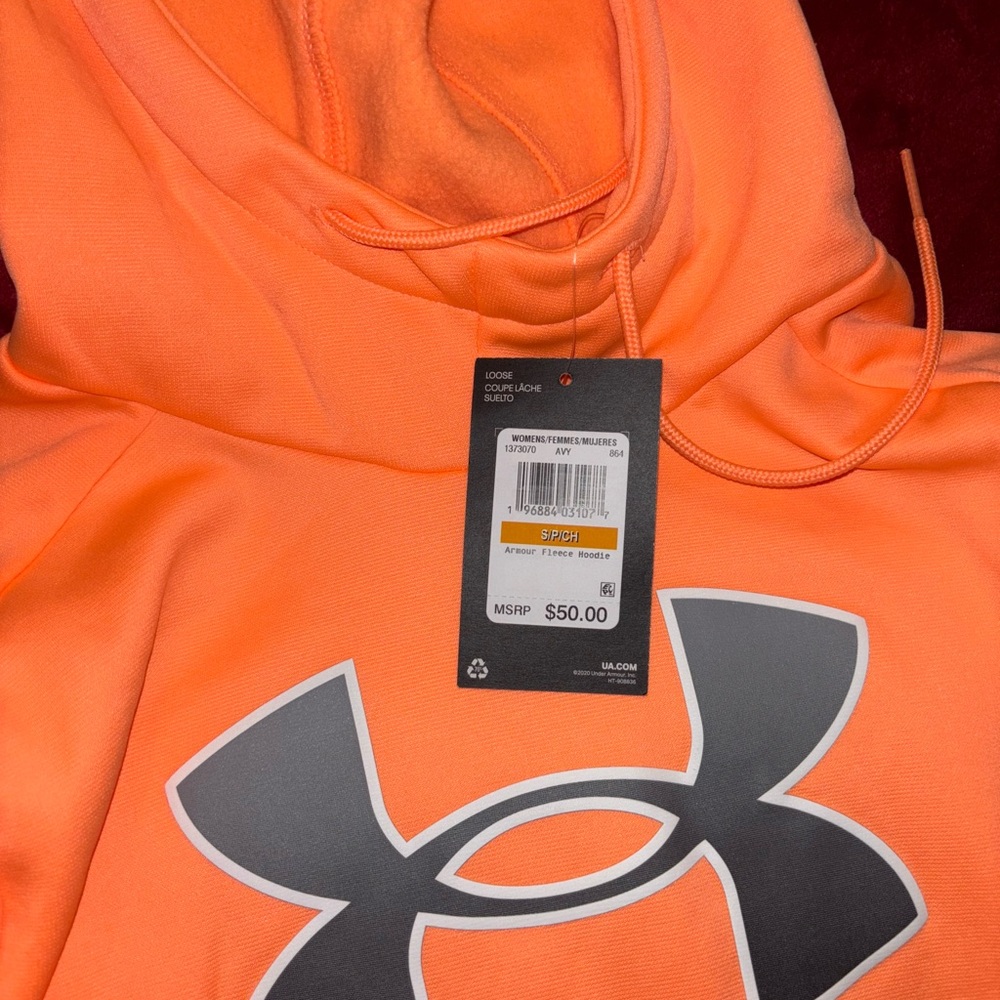 Women's Armour Fleece Big Logo Hoodie - Picture 2 of 3